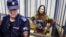 RUSSIA – 33-year-old artist and musician Alexandra (Sasha) Skochіlenko, accused of spreading false information about the Russian army, during a court hearing. Petersburg, November14, 2023