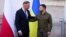 Президент Украины Владимир Зеленский и президент Польши Анджей Дуда. Луцк, 9 июля 2023 года