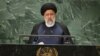 Iranian President Ebrahim Raisi addresses the 78th United Nations General Assembly at UN headquarters in New York City on September 19, 2023. 