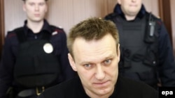 Алексей Навальный в суде (Москва, 30 марта 2017 г.)