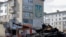 Российский танк в Кривом Роге