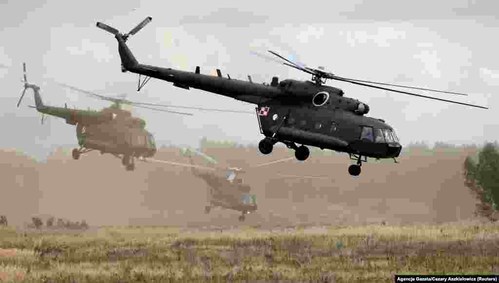Eleven Mi-17 helicopters &nbsp; These Soviet-designed choppers are used mostly for transport and can carry up to 24 troops or four tons of cargo, but some variants are fitted with machine guns and/or guided missiles.