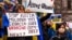 Протесты в Канаде