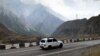 Many Russians are making their way to Georgia via the Kazbegi border crossing in the Caucasus Mountains