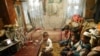 Gathering round the TV set in eastern Uzbekistan
