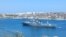 Крейсер "Москва" в Севастопольской бухте. Апрель 2022 года