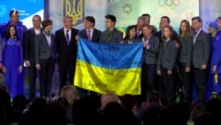 Украинскую сборную торжественно провели на Олимпиаду (видео) Украинскую сборную торжественно провели на Олимпиаду (видео)