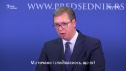 Встреча в Белграде: о чем говорили Порошенко и Вучич (видео) Встреча в Белграде: о чем говорили Порошенко и Вучич (видео)