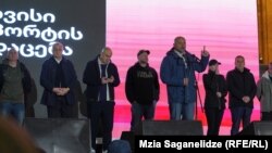 4 ნოემბერი, საპროსტო აქცია პარლამენტის წინ.