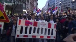 Serbian Antigovernment Protests Enter 18th Week Serbian Antigovernment Protests Enter 18th Week