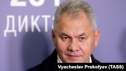 Russian Defense Minister Sergei Shoigu