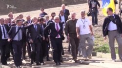 Европейских дипломатов пикетировали на Донбассе (видео) Европейских дипломатов пикетировали на Донбассе (видео)