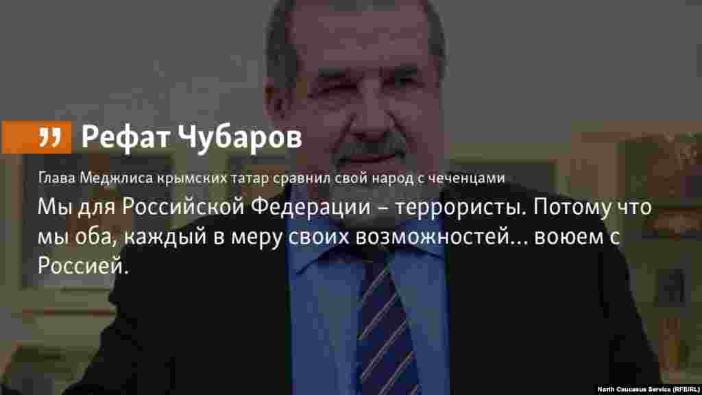 19.04.2018 // Глава Меджлиса крымских татар поддержал в суде беженца из Чечни.  