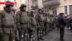 Беспарадкі ў Кіеве 5 сьнежня: як арыштоўвалі і адбівалі Міхаіла Саакашвілі
