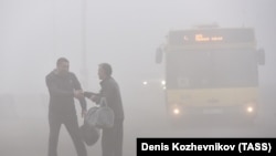 Задымление в Норильске, август 2021