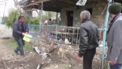 Azerbaijani Homes Damaged In Latest Fighting Azerbaijani Homes Damaged In Latest Fighting