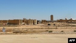 نمایی از پایگاه عینالاسد در غرب عراق در سال ۲۰۲۱؛ عکس از بایگانی