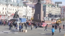 Election Boycott Rallies Sweep Russia Election Boycott Rallies Sweep Russia
