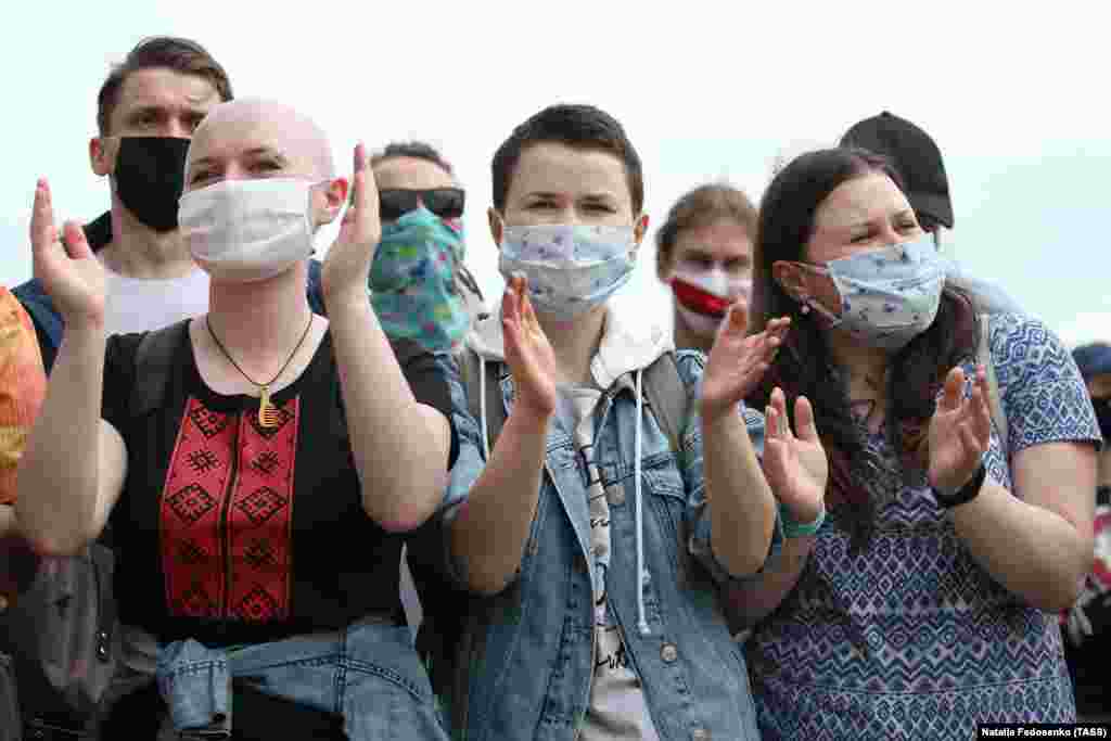 Since the opposition rallies and gatherings started more than a month ago, President Lukashenka has ordered arrests, including of two key opposition leaders, and has sacked his government  