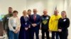 Українська делегація на зустрічі з європейськими чиновниками у Страсбурзі