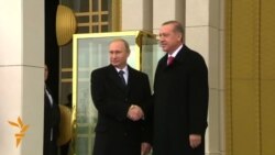 Putin Meets Turkish President Erdogan In Ankara Putin Meets Turkish President Erdogan In Ankara