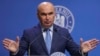 Premierul Ilie Bolojan într-o conferință de presă susținută pe 2 septembrie la Palatul Victoria