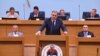 Bivši predsjednik Republike Srpske Milorad Dodik na sjednici Narodne skupštine RS-a u Banjoj Luci, 1. 7. 2025.