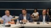 Savet za kulturu Skupštine Novog Sada tokom diskusije o inicijativi gradonačelnika Žarka Mićina (u sredini) o podizanju spomenika poginulima u padu nadstrešnice
