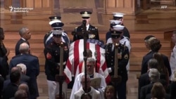 Daughter, Former Presidents Rebuke Trump At McCain’s Funeral