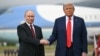 Donald Trump és Vlagyimir Putyin az alaszkai Anchorage-ben, 2025. augusztus 15-én