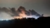 Fotografie a incendiului dintr-o postare de pe Facebook a lui László Csőzik, primarul orașului Érd. 21 octombrie 2025