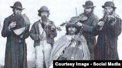В России клезмер исполняют давным-давно. Архивное фото 1900 года