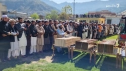 سوات کې د مردان ډرون برید ښکار شویو ۹ کسانو جنازې شوې دي سوات کې د مردان ډرون برید ښکار شویو ۹ کسانو جنازې شوې دي
