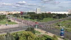 Belarusians Continue To March Against Lukashenka Belarusians Continue To March Against Lukashenka