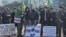 Митинг в годовщину депортации чеченцев, Страсбург, Франция, 23 февраля 2025 г.