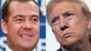 Дмитрий Медведев (слева) и Дональд Трамп