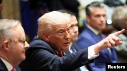 американскиот претседател Доналд Трамп.