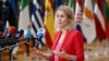Șefa diplomației UE, Kaja Kallas, spune că apreciază sancțiunile impuse de SUA împotriva Rusiei. 23 octombrie, 2025.
