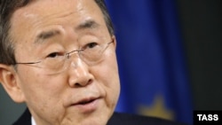 UN Secretary-General Ban Ki-moon (file photo)