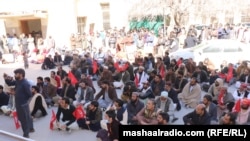 د بلوچستان ځوانو ډاکترانو ټولنې د ۲۰۲۱ز کال له اکتوبر راهیسې کاربندیز او پرلت وهلی وو - د ۲۰۲۲ز کال د فبرورۍ نهمې انځور.