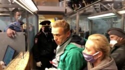 'I Am Not Afraid': Defiant Navalny Detained At Moscow Airport 'I Am Not Afraid': Defiant Navalny Detained At Moscow Airport