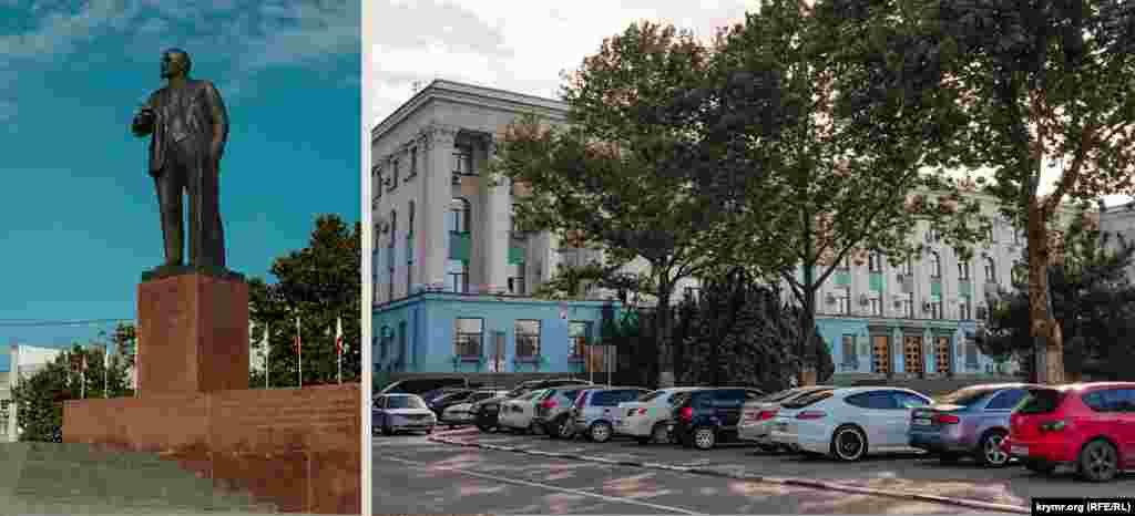 Площа з Леніним в центрі така ж, як і 1987-го. У колишньому приміщенні обласного виконкому з моменту утворення в 1991 році Кримської автономії функціонувала Рада міністрів АРК. Після анексії Криму тут збирається російський уряд півострова