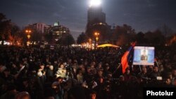 Мітынг у Ерэване 1 сьнежня