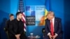 Presidenti amerikan, Donald Trump në takim me presidentin ukrainas, Volodymyr Zelensky në margjina të samtit të NATO-s, të mbajtur në muajin qershor në Hagë.