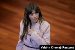 Deputetja e LVV-së, Albulena Haxhiu.