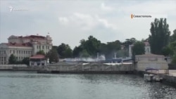 Пожар в Севастопольском дельфинарии (видео) Пожар в Севастопольском дельфинарии (видео)