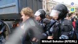 Задержание на митинге Навального (архивное фото)